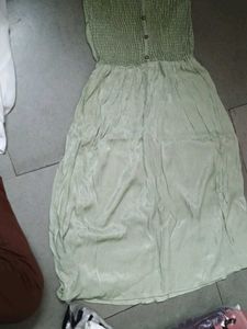 Smocked Halter Neck Maxi Dress