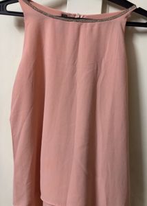 Flowy Pink Sleeveless Top