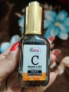 St. Botanica 24k Gold Night Face Serum