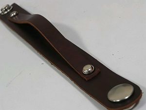 Unisex Leather Cuff Bracelets Set of 3 Pieces
