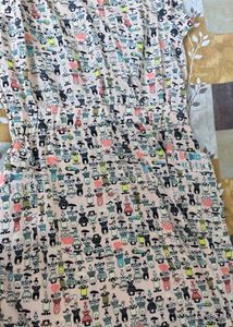 Cute Cartoon Print Jumpsuit