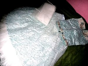 Sparkly Blue Cinderella Dress