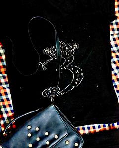 Sparkly Crown Tee &amp; Shorts Set with bag 👜 FREE