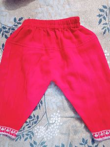 Pink Kurta Set for Girls