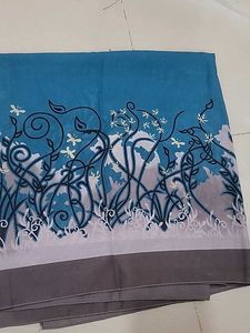 Beautiful Teal Floral scaff