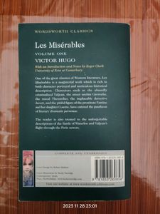 Fiction Book :Les Miserables By Victor Hugo