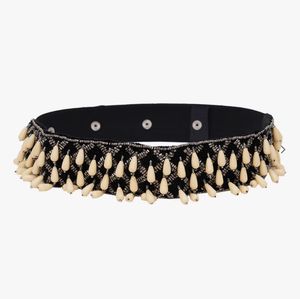 Beaded Embellished Statement Belt
