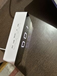 Modern Mirror Digital Alarm Clock