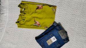 New Branded Top And Shorts For Girls