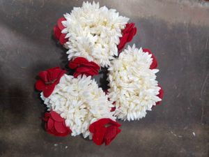 Jasmine &amp; Rose Hair Garland