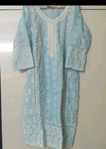 Chicken embroidery kurta set