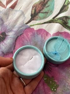 Very Cute Ring Box Light Blue In Colour