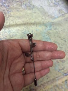 Elegant Rose Lapel Pin Brooch