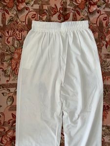 Comfortable White Palazzo Pants