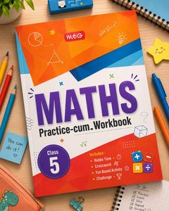 MTG Maths Class 5 Practice Workbook