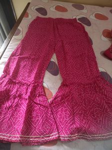 Bandhani Print Kurta Sharara
