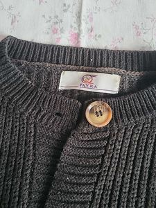 Chic Black Knit Cardigan