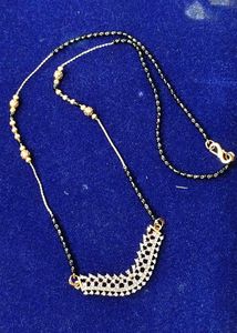 Stunning CZ Mangalsutra Necklace