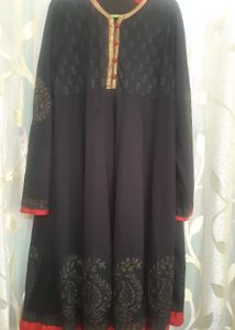 Elegant Black Kurta