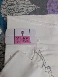 White jeans 34 - New With Tag