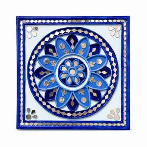 Decorative Blue Mandala Wall Art