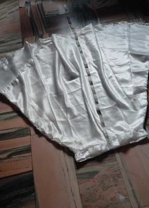 Black Crop Top &amp; White Skirt Set