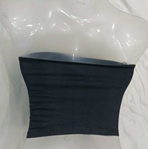 Solid Black ⭐Bandeau Top