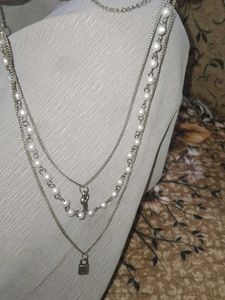 Layered Pearl Necklace