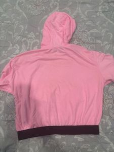 Pink Cropped Hoodie - "Decide The Vibe"🎀