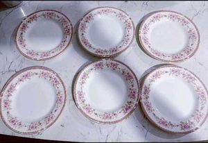 Ceramic Premium Floral Plates Set