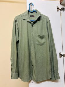 final sale🎉combo of Men's  Shirts - Green &amp; White