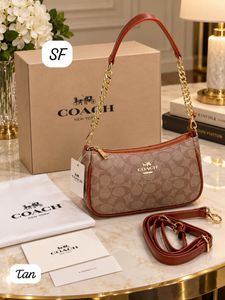 Coach Monogram Shoulder Bag