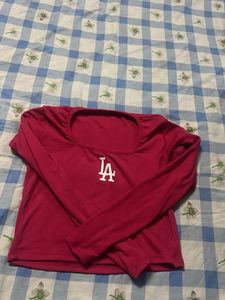 Pink LA Long Sleeve Top
