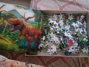 Age of the Dinosaurs 250 Piece Puzzle for kids
