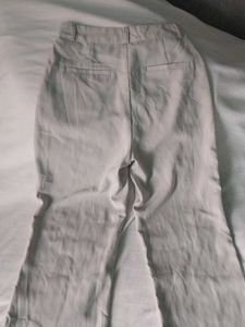 Stylish Beige Flared Pants