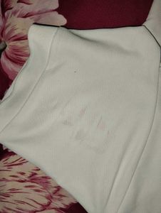 Combo Men's Printed Long Sleeve Shirt and white T-