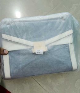 Stylish Light Blue Clutch Bag