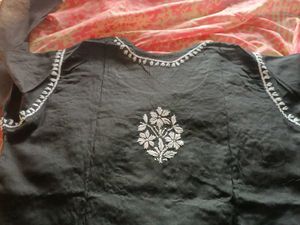 Pure Chikankari Work Kurta