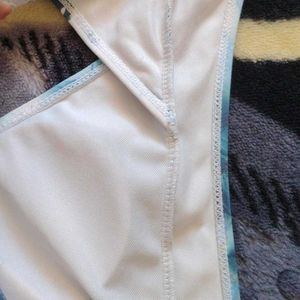 Trendy Abstract Print Bralette Top