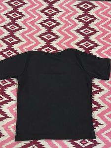 Butterfly Graphic Black T-Shirt