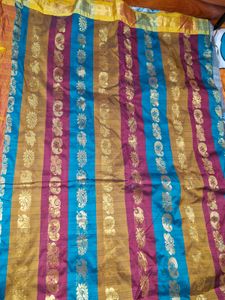 Luxurious Silk Blend Saree-only saree