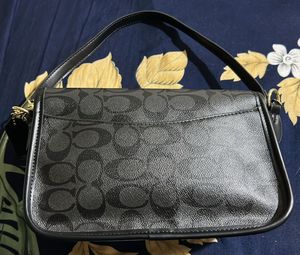 Coach Signature Monogram Shoulder Bag