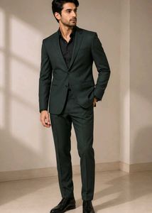 Men's Classic Forest Green Suit