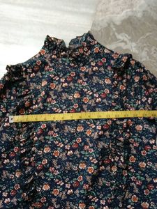 Chic Floral &amp; Geometric Print Tops