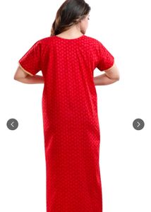 Beautiful Red Embroidered Kurta