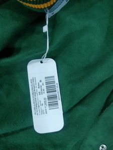 Snitch Men's Green Varsity Jacket, unused with tag