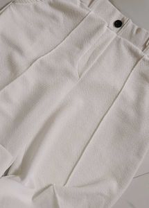 Textured Wide-Leg Trousers
