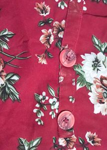 Charming Floral Print Maxi Dress