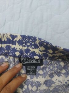 Bohemian Strapless Print Dress
