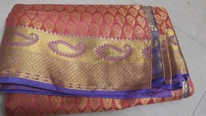 Beautiful Pink Silk Saree